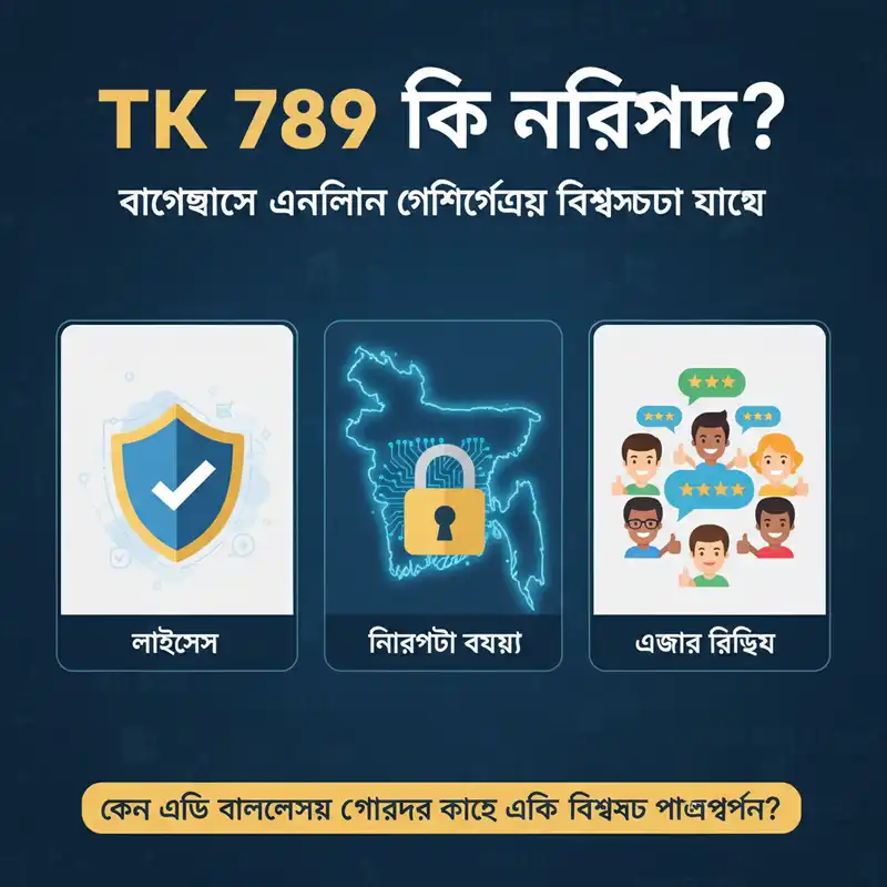 TK 789 নিরাপত্তা এবং বিশ্বস্ততা যাচাই